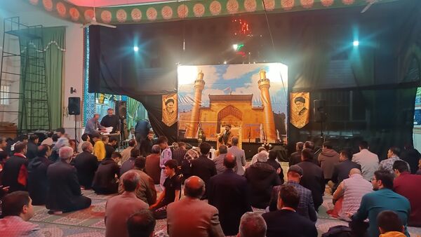 شب آخر قدر در مسجد شهدای گمنام نیشابور 