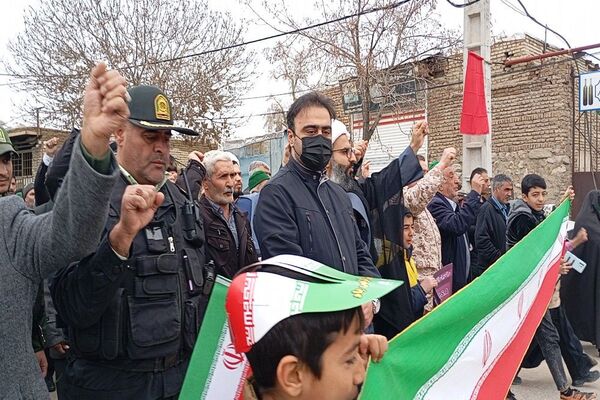 راهپیمایی یوم‌الله ۲۲بهمن ماه،  سالگرد ۴۷سالگی انقلاب اسلامی در شهر بار