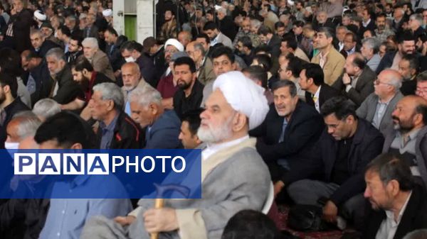 اقامه نماز جمعه روز جهانی قدس در شهرستان سمنان 