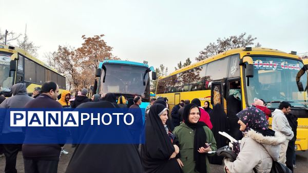 اعزام گروه سرود نونهالان هیات مکتب الزهرا (س) جهت اجرای ویژه برنامه اعیاد شعبانیه در حسینیه معلی