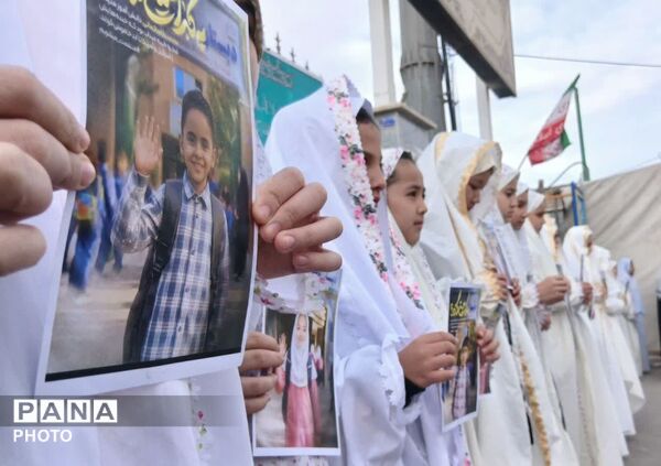 جلوه‌هایی از برگزاری نماز عید سعید فطر در شهر جعفریه قم