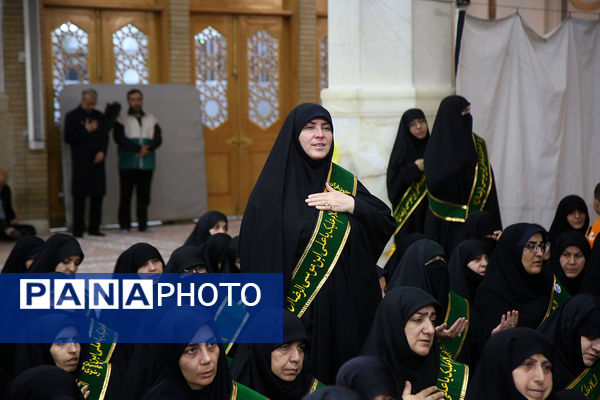 بزرگداشت شهدای خدمت با حضور خادمیاران رضوی در قم