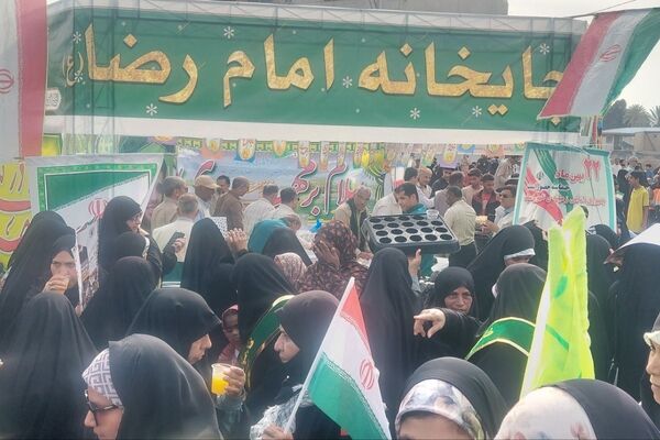 حضور پرشور مردم میناب در راهپیمایی ۲۲ بهمن