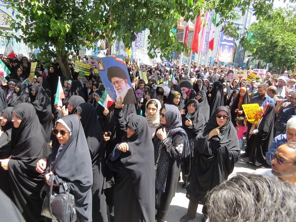 برگزاری راهپیمایی جمعه‌های خشم در بجنورد