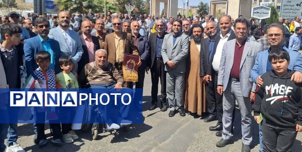 حضور پرشور مردم دارالمؤمنین کاشان در راهپیمایی روز قدس