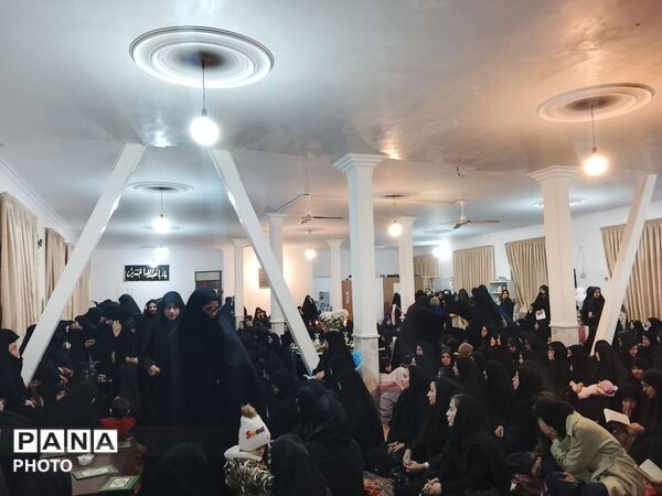 مراسم هفتم شهید یاسر زروندی در مسجد امام حسین (ع) 