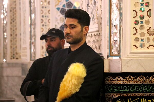 هیئت قاسم ابن‌الحسن در حرم مطهر رضوی
