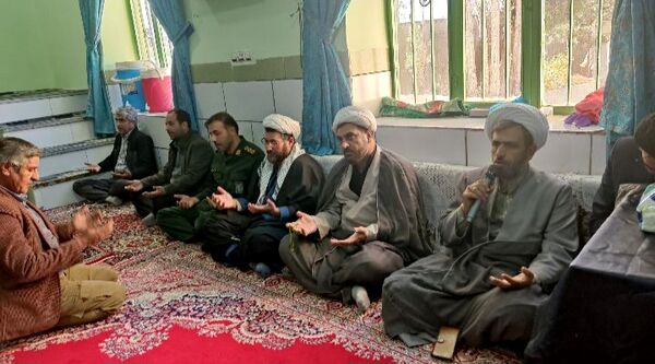 آیین سوگواری حضرت فاطمه(س) در روستای کمک سفلی،شهرستان اسدآباد برگزار شد. 