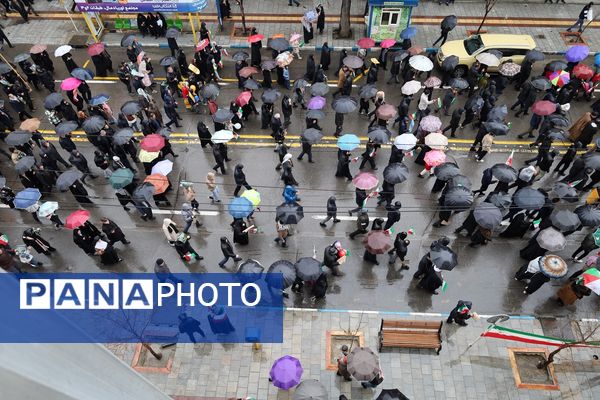 راهپیمایی 22 بهمن در آذربایجان غربی