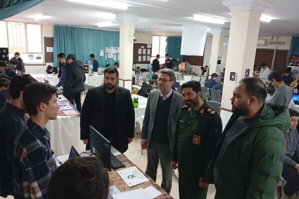 نمایشگاهی از دستاوردهای استعدادهای درخشان