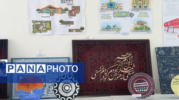 افتتاح نمایشگاه دست‌سازه‌های دانش‌آموزی در هنرستان صدیقه طاهره(س)