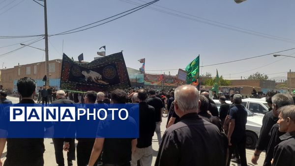 روز هشتم محرم دسته روی هیئت جانثاران ابوالفضلی روستای فدافن