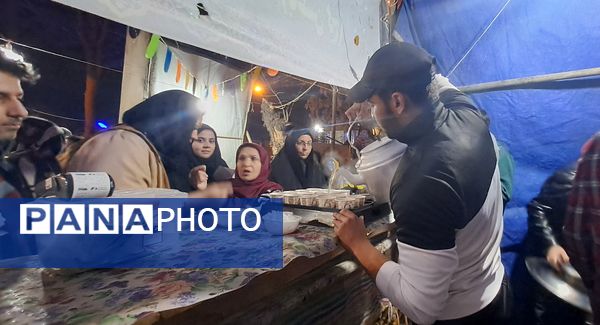 موکب پذیرایی شهید مصطفی صدر زاده به‌مناسبت میلاد امام علی (ع) در نیشابور 