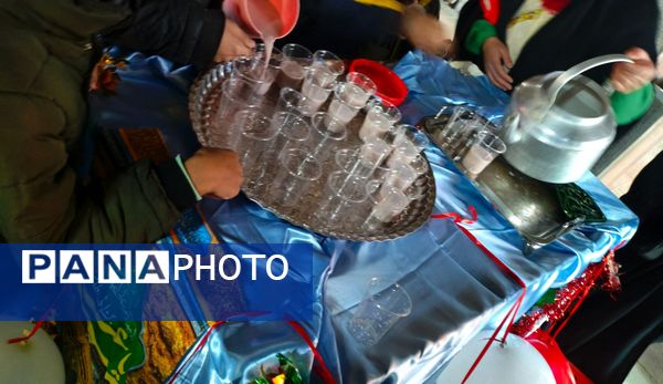 موکب مادرانه شنبه های ام البنینی در بازار  سرخس