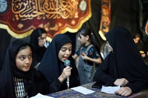 رادیو پانا طنین شورحسینی باصدای دانش آموزان در موکب های جاماندگان