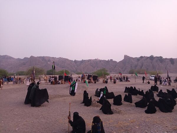 آیین باشکوه کاروان شام تا کربلا در میناب