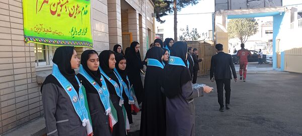 بیست و هفتمین مانور سراسری زلزله در مدارس شهرستان چوار