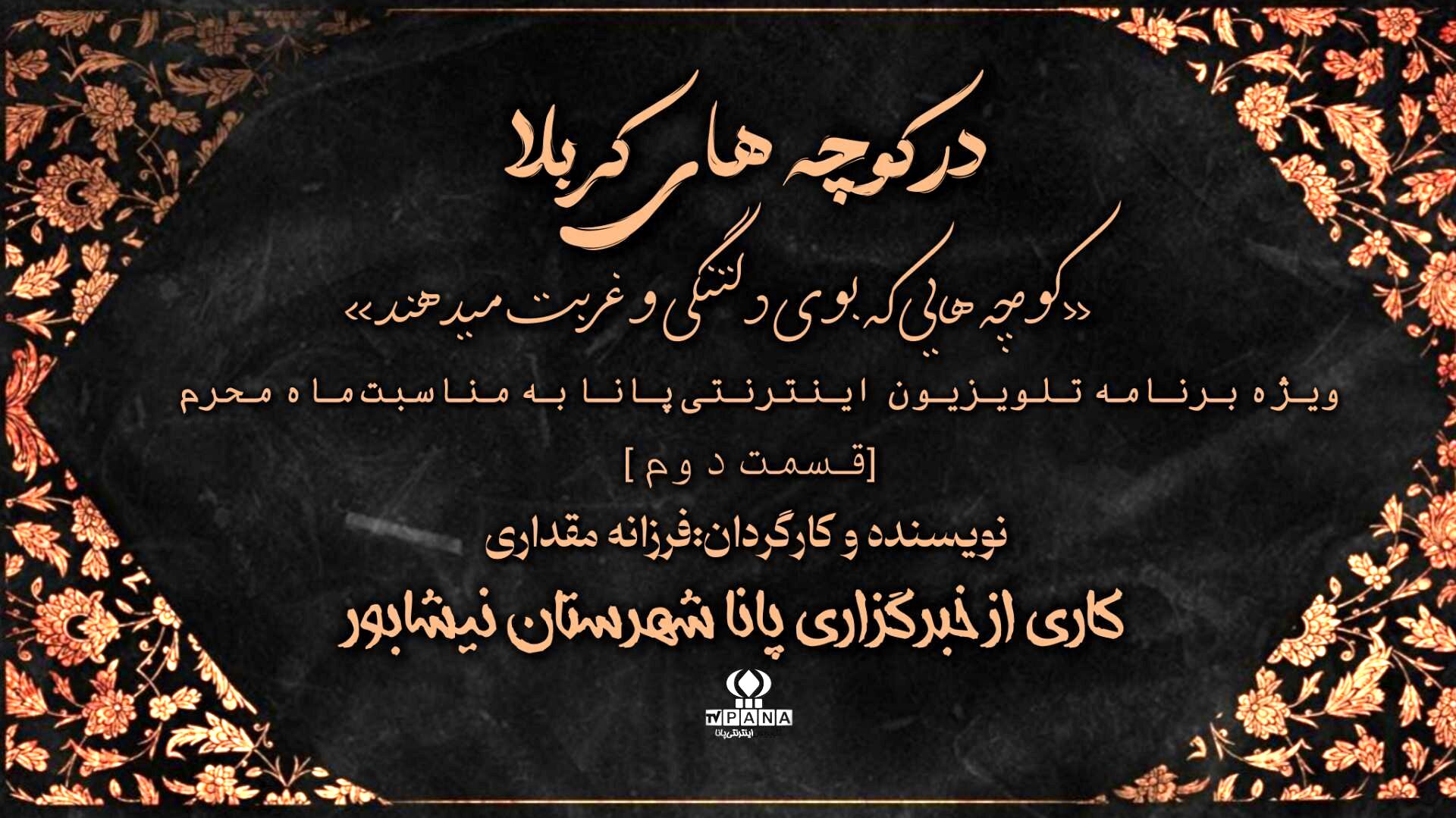 در کوچه های کربلا