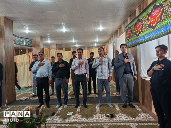 آیین سوگواری در آموزش و پرورش حاجی‌آباد