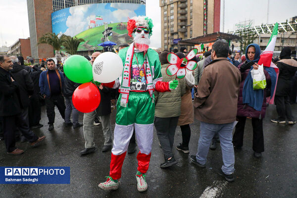 جشن خیابانی نیمه شعبان در تهران