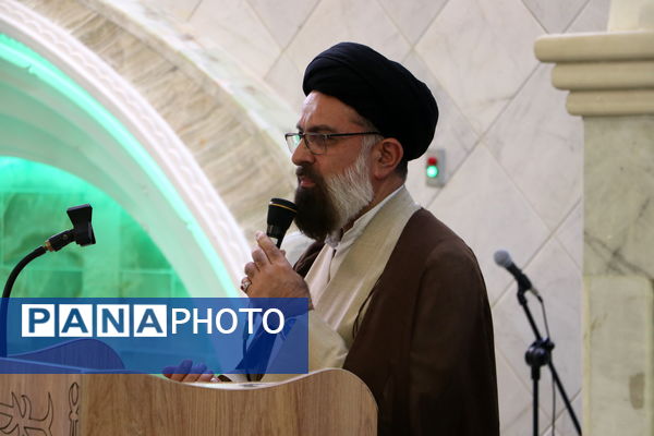 مراسم بزرگداشت شهدای خدمت در مسجد جامع شهرستان آباده 