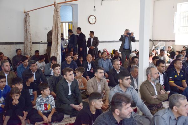 آیین افتتاح مدرسه 2 کلاسه در روستای کانی گل علیا