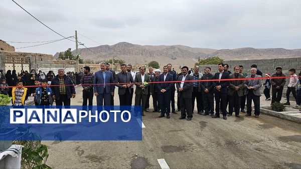 بهره‌برداری از پروژه‌های عمرانی روستای خیرآباد بخش رضویه 