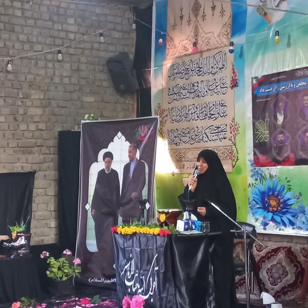 مراسم عزاداری شهدای خدمت در شهرستان فاروج