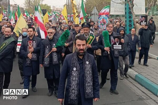 روز جهانی قدس در ناحیه دو شهرری 