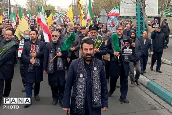 روز جهانی قدس در ناحیه دو شهرری 