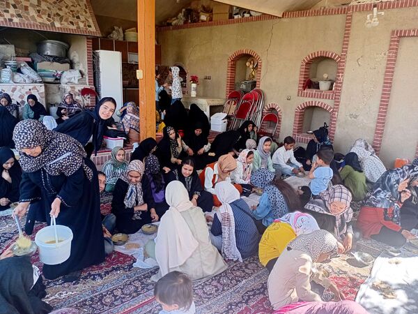 اردوی قرآنی ویژه قرآن آموزان روستای نقاب در کاشمر