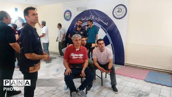 مسابقات دارت کارگران استان کرمان