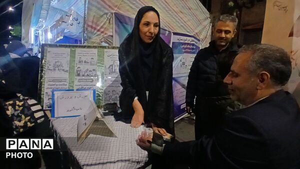 لبخند سلامت در موکب آموزش و پرورش آذربایجان شرقی 