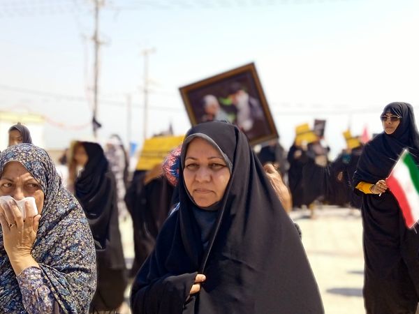 راهپیمایی روز قدس در جزیره هرمز‌