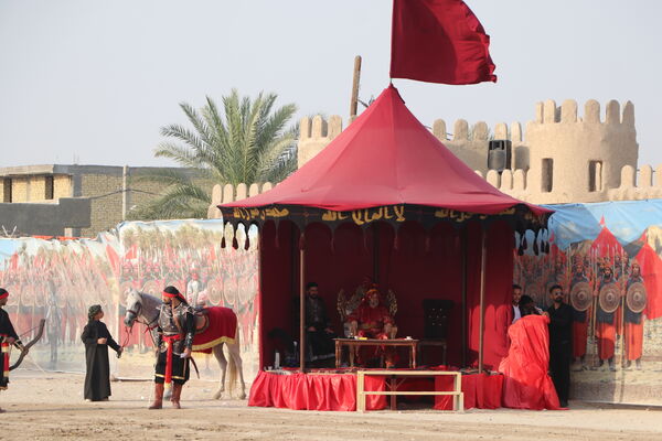 بازآفرینی نوجوان کربلا زیر آسمان لامرد
