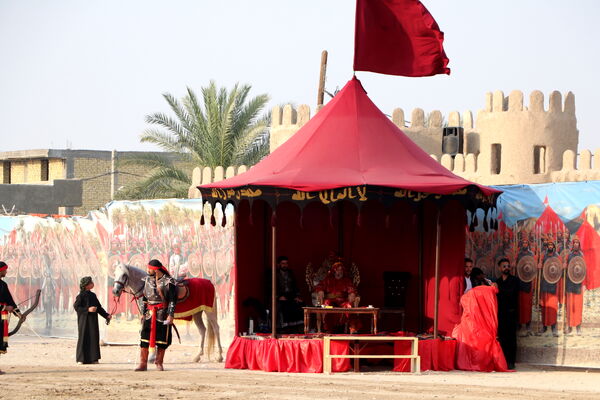 بازآفرینی نوجوان کربلا زیر آسمان لامرد