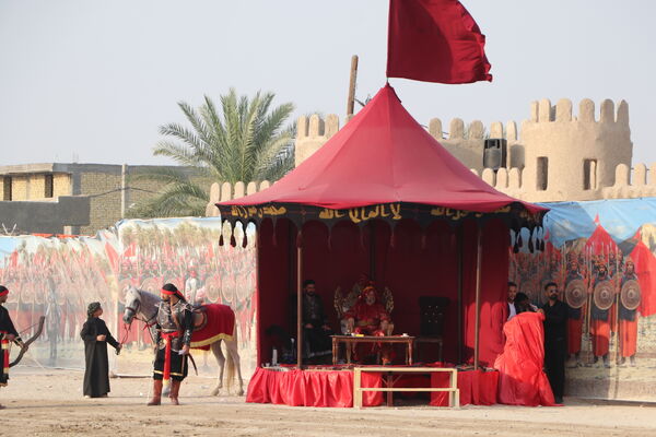 بازآفرینی نوجوان کربلا زیر آسمان لامرد