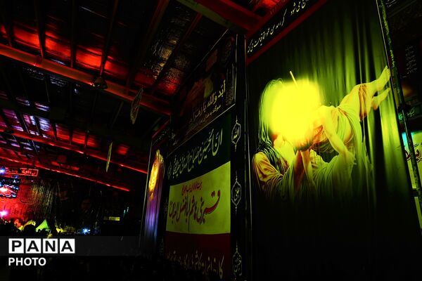 آیین سوگواری امام سجاد (ع) و سومین روز شهادت شهدای کربلا در آباده