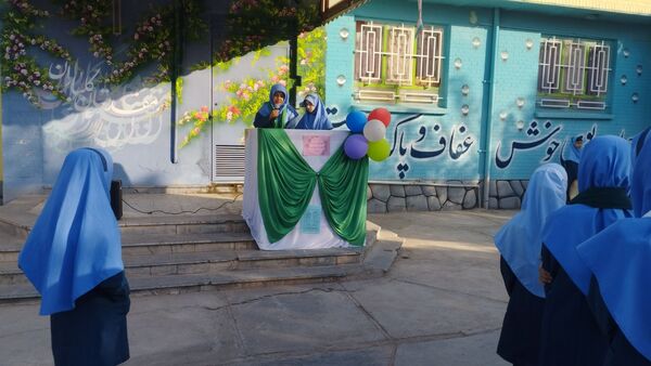 مراسم ولادت حضرت زینب (س) در آموزشگاه فرهنگ خلیل آباد