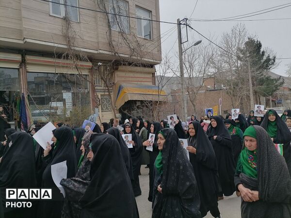 راهپیمایی روز جهانی قدس در شهر بار نیشابور