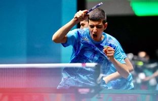 پسر نابغه تنیس‌روی میز ایران صیاد طلا و نقره «استار کانتندر» قطر