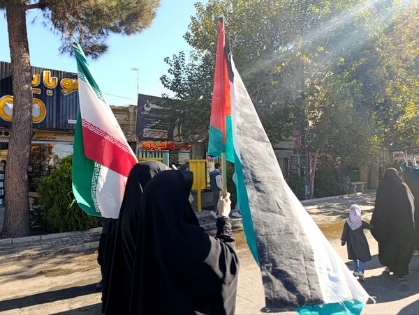 راهپیمایی ۱۳ آبان و روز دانش آموز در نیشابور 