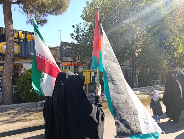 راهپیمایی ۱۳ آبان و روز دانش آموز در نیشابور 