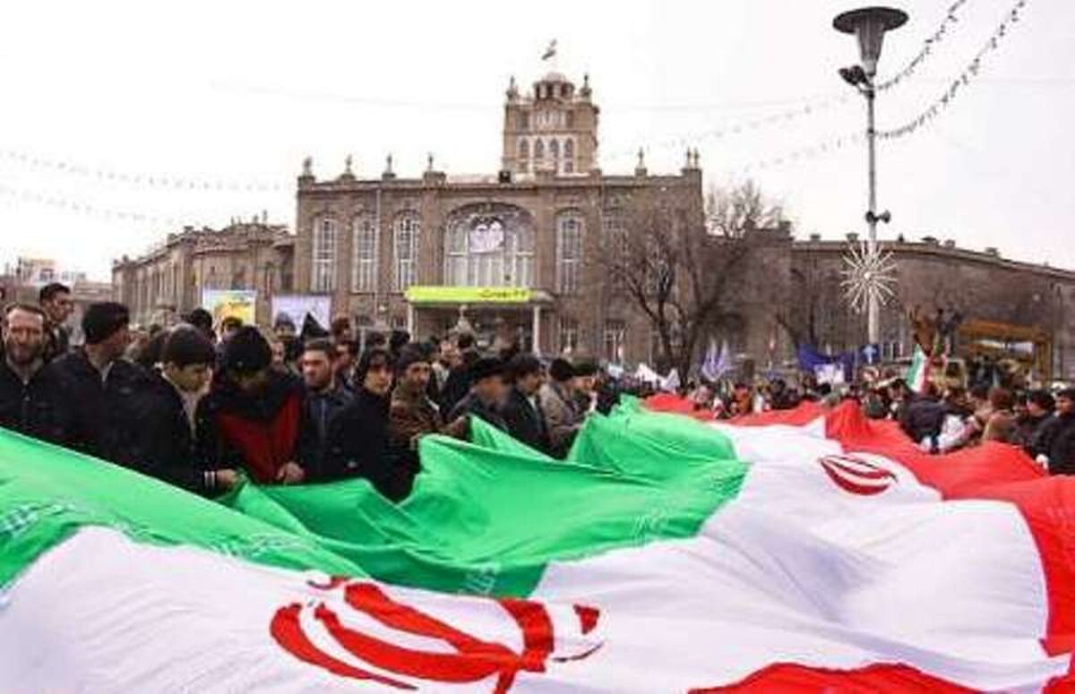 اعلام مسیرهای راهپیمایی ۲۲ بهمن نواحی پنجگانه آموزش و پرورش تبریز