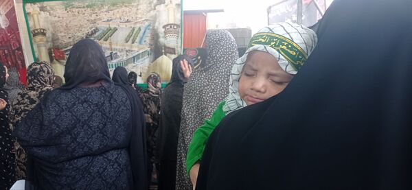 سوگواره شیر خوارگان حسینی در تازیان پایین
