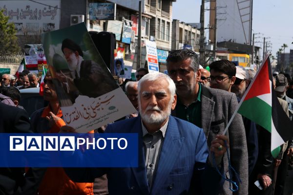 راهپیمایی روز قدس طنین آزادی خواهی برای فلسطین 