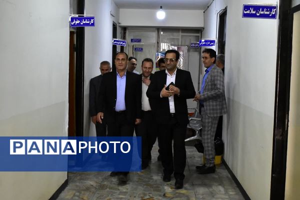 بازدید مدیرکل آموزش و پرورش کهگیلویه و بویراحمد از واحدهای اداری