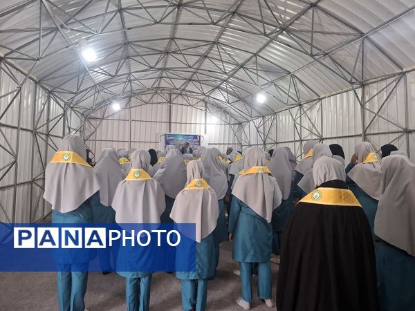 یادواره ۳۴ شهید دانش‌‌آموز و ۵ شهید فرهنگی دفاع مقدس دوازده روزه در مدرسه شاهد شهید مصلحی