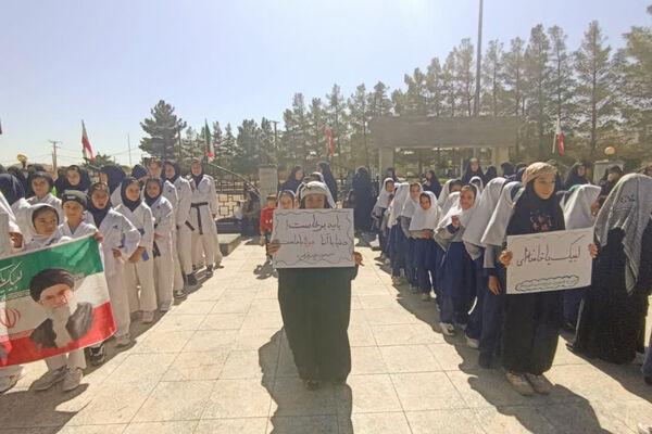 اجتماع باشکوه جان‌فدایان در شهر بهمن