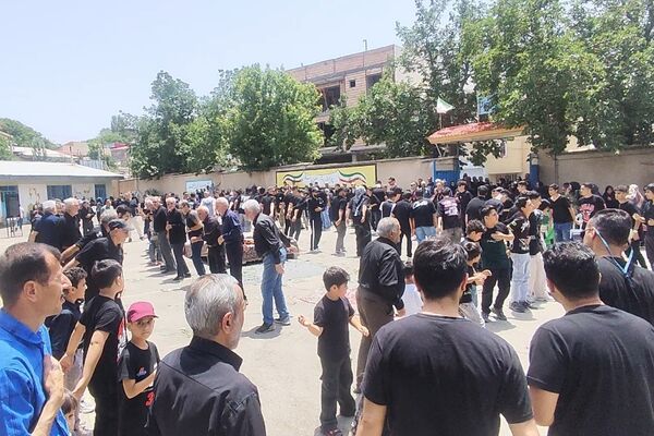 مراسم شبیه خوانی روز عاشورا در شهرستان طالقان